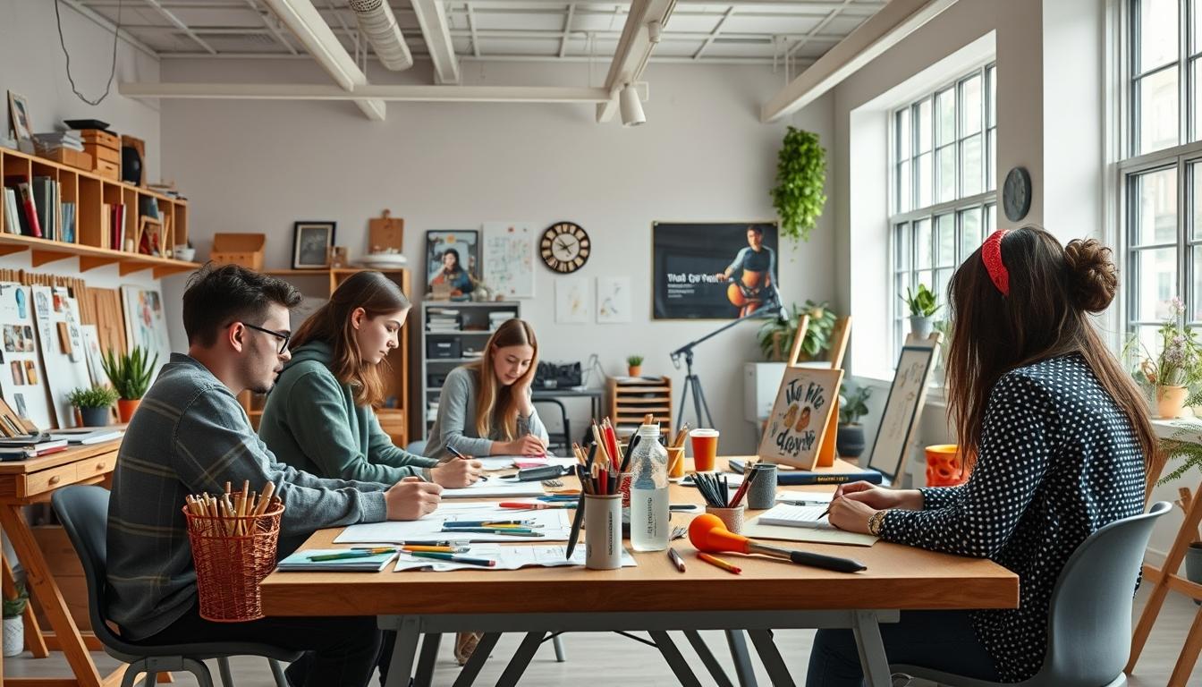 Student using online courses for flexible education